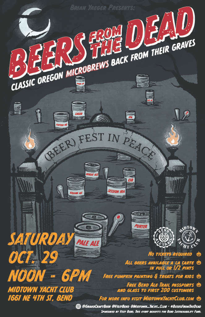 Beers from the Dead Microbrew Festival this Saturday, October 29 - Hack Bend